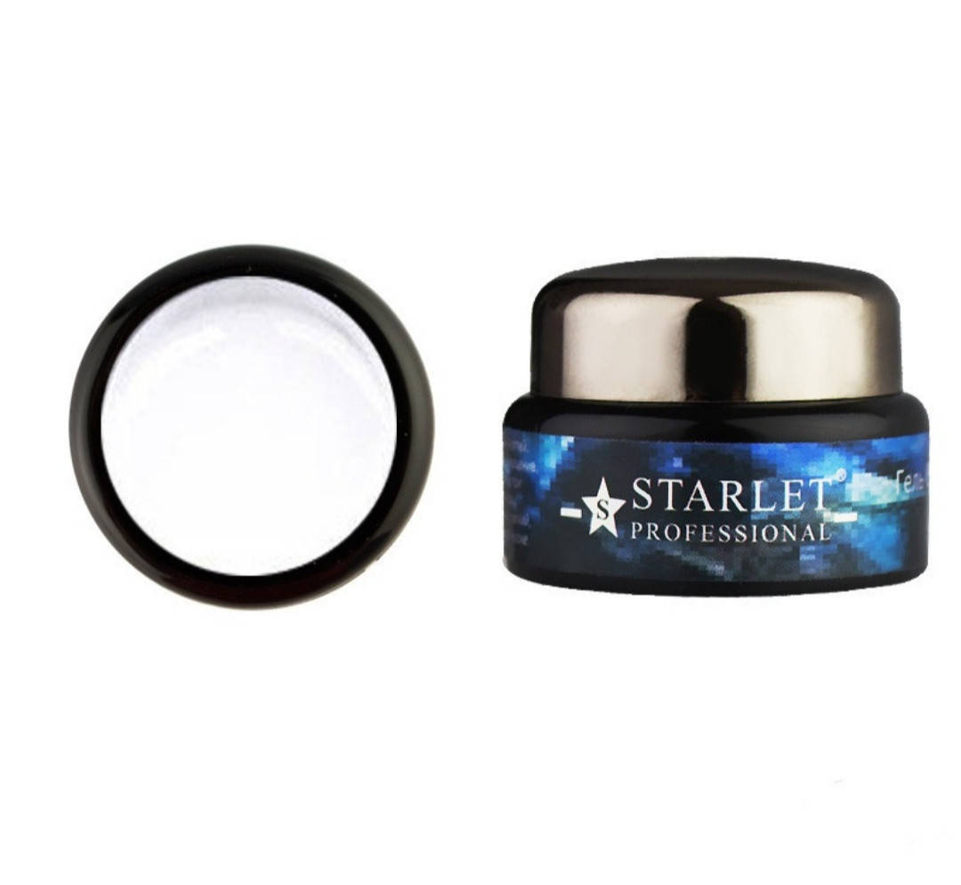 

Гель-краска паутинка Starlet Professional, 5 г, белая, №2, Белый
