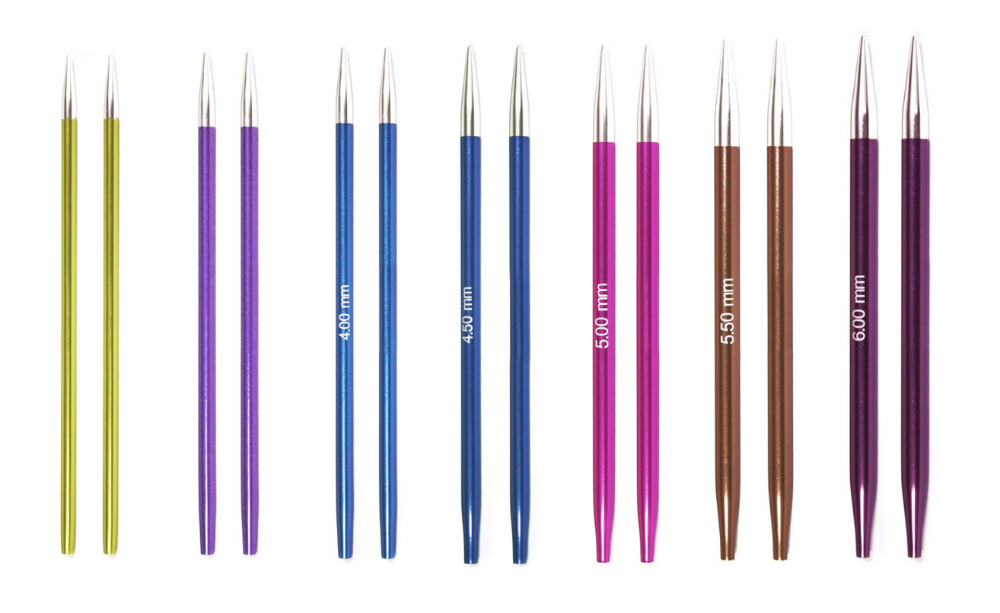 

Спиці зйомні 8 mm Zing KnitPro