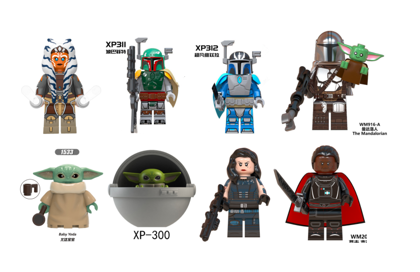 

Фигурки, человечки звёздные войны star wars клоны для лего lego 8 штук