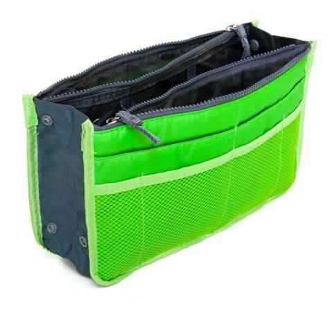 

Органайзер косметичка для сумки Аiry Bag-in-Bag светло-зелёный