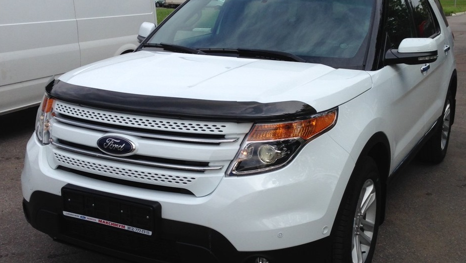 

Дефлектор капота (мухобойка) FORD EXPLORER 2011- (форд експлорер)