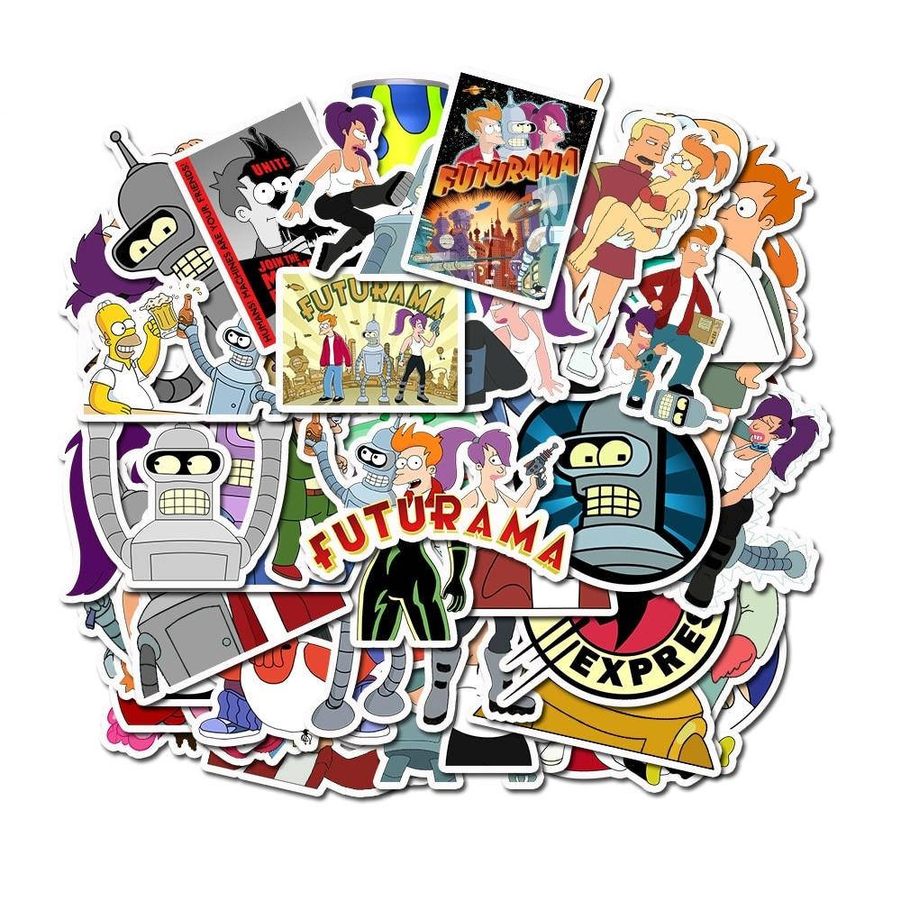 

Набор стикеров Футурама Futurama