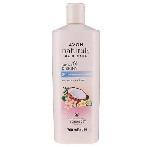 

Шампунь 2в1 Кокос и цветок Тиаре Naturals Avon, 700 ml