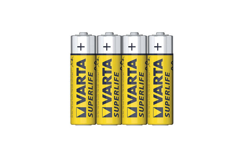 

Батарейки VARTA Superlife АА/R6P (2006 101414) упаковка 4шт
