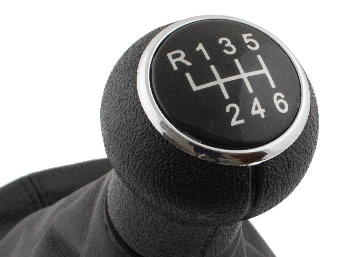 

VW Passat B5 FL 00-05 ручка переключения передач ЧЕРНАЯ + чехол с рамкой, 6 ПЕРЕДАЧ