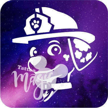 

Трафарет 7х7 для блеск тату, био тату хной