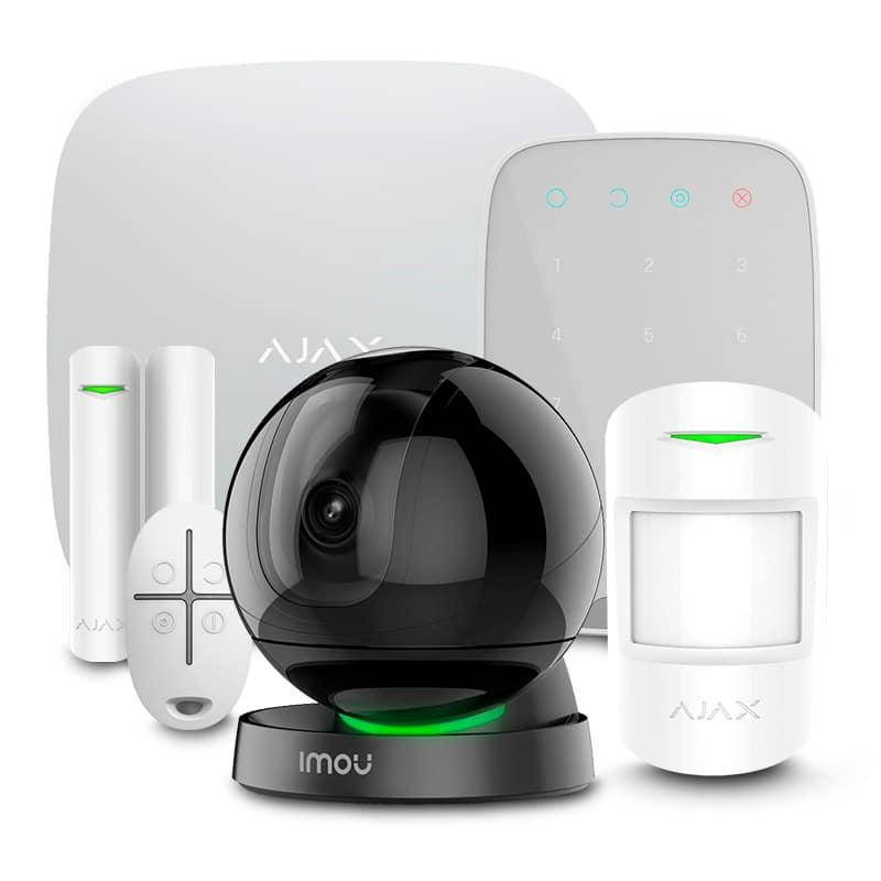 

Комплект сигналізації Ajax StarterKit + KeyPad white + Wi-Fi камера 2MP-A26HP