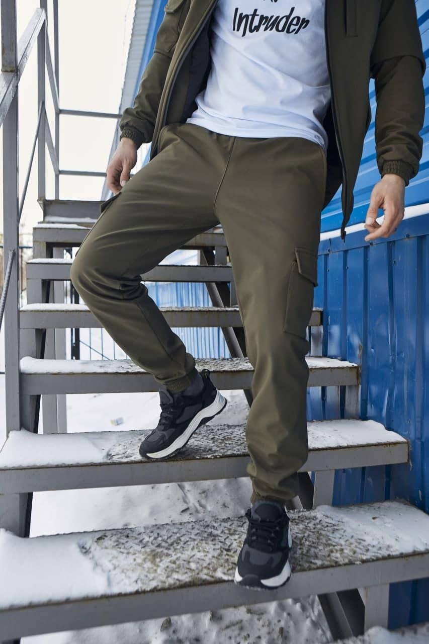 

Карго мужские теплые Intruder | Карго штаны мужские всезенные ЛЮКС качества
