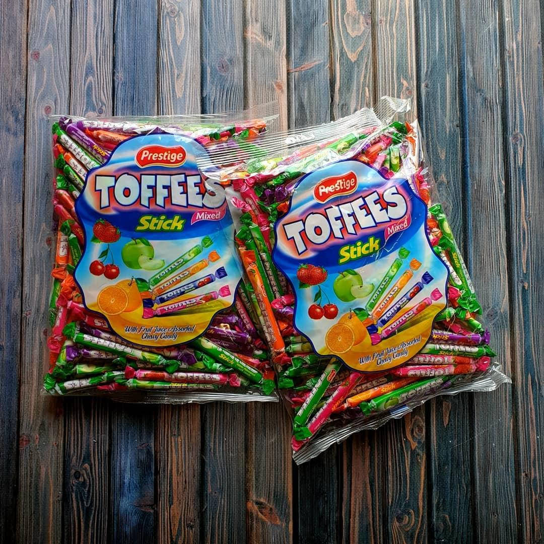 

Жевательная конфета Toffees stick 1кг 150шт