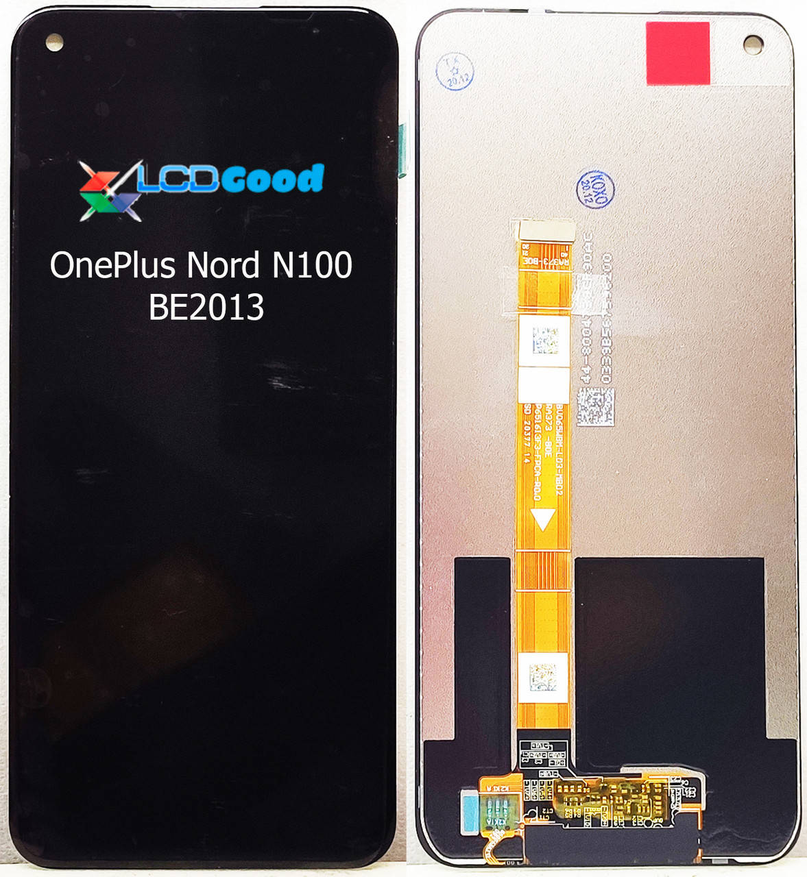 

Модуль ( дисплей + сенсор ) OnePlus Nord N100 BE2013 чорний, Черный