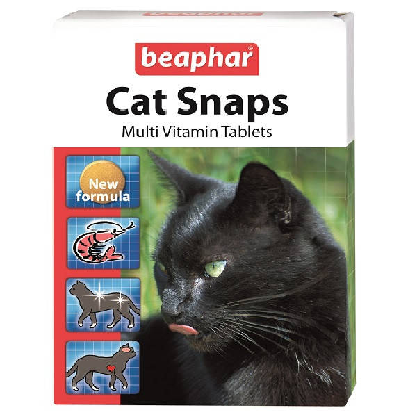 

Beaphar Cat Snaps - витамины с таурином и биотином для кошек - 75 шт
