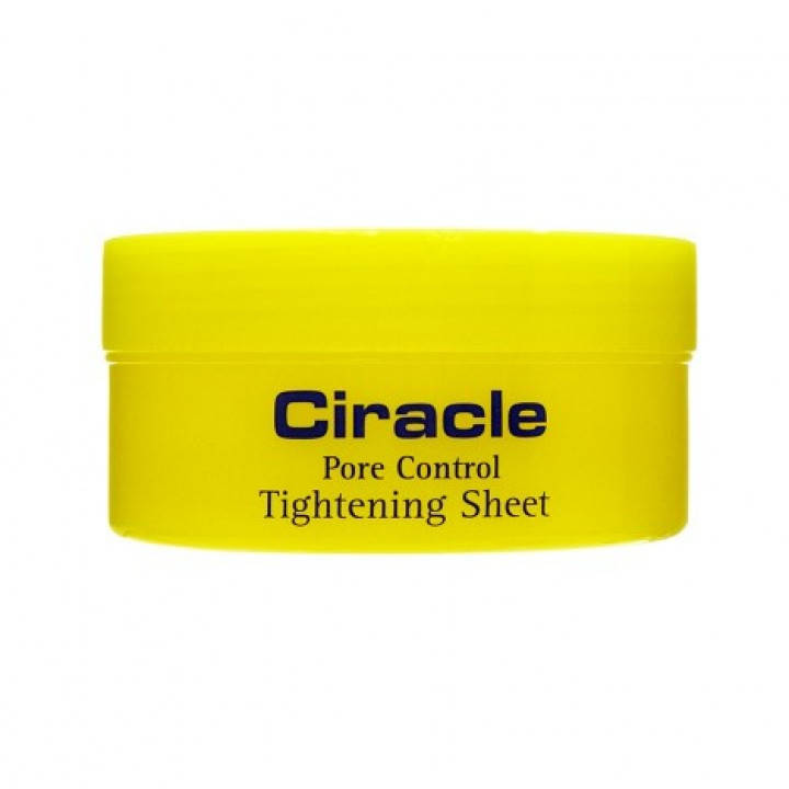 

Салфетки для сужения пор Ciracle pore control tightening sheet 50мл (40 шт)