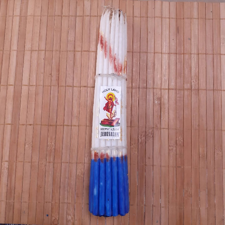 

Иерусалимские белые свечи