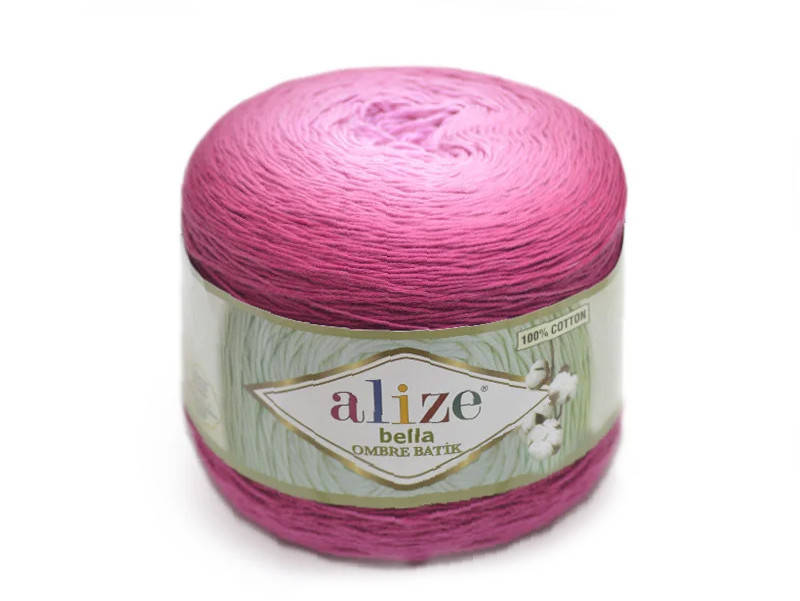 

Alize Bella Ombre Batik, №7405, Розовый