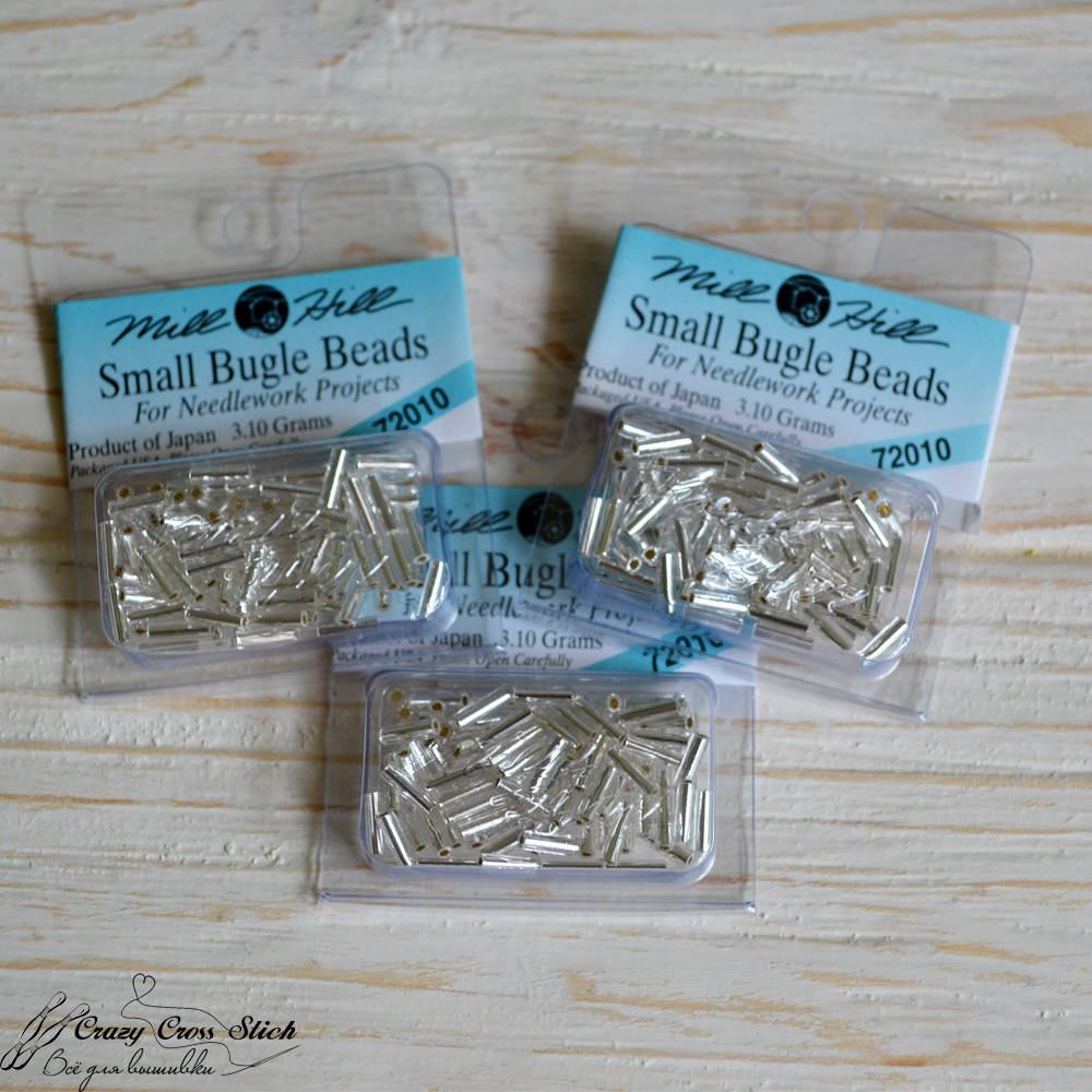 

Бисер Small Bugle Beads 11/0 (6 mm) Mill Hill 72010