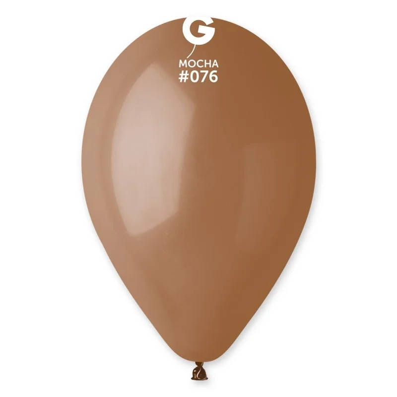 

Латексный воздушный шар 10’’ (25см) MOCHA (#076) GEMAR, Мокко