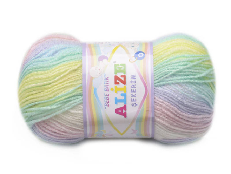 

Alize Batik Sekerim Bebe, №2132, Секционное крашение