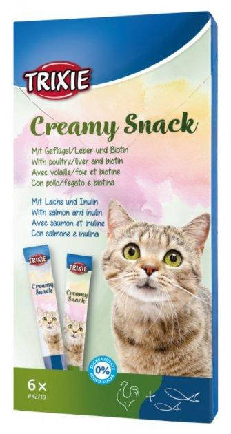 

Лакомства для кошек Trixie Creamy Snacks 1 упаковка (6 шт x 15 г)