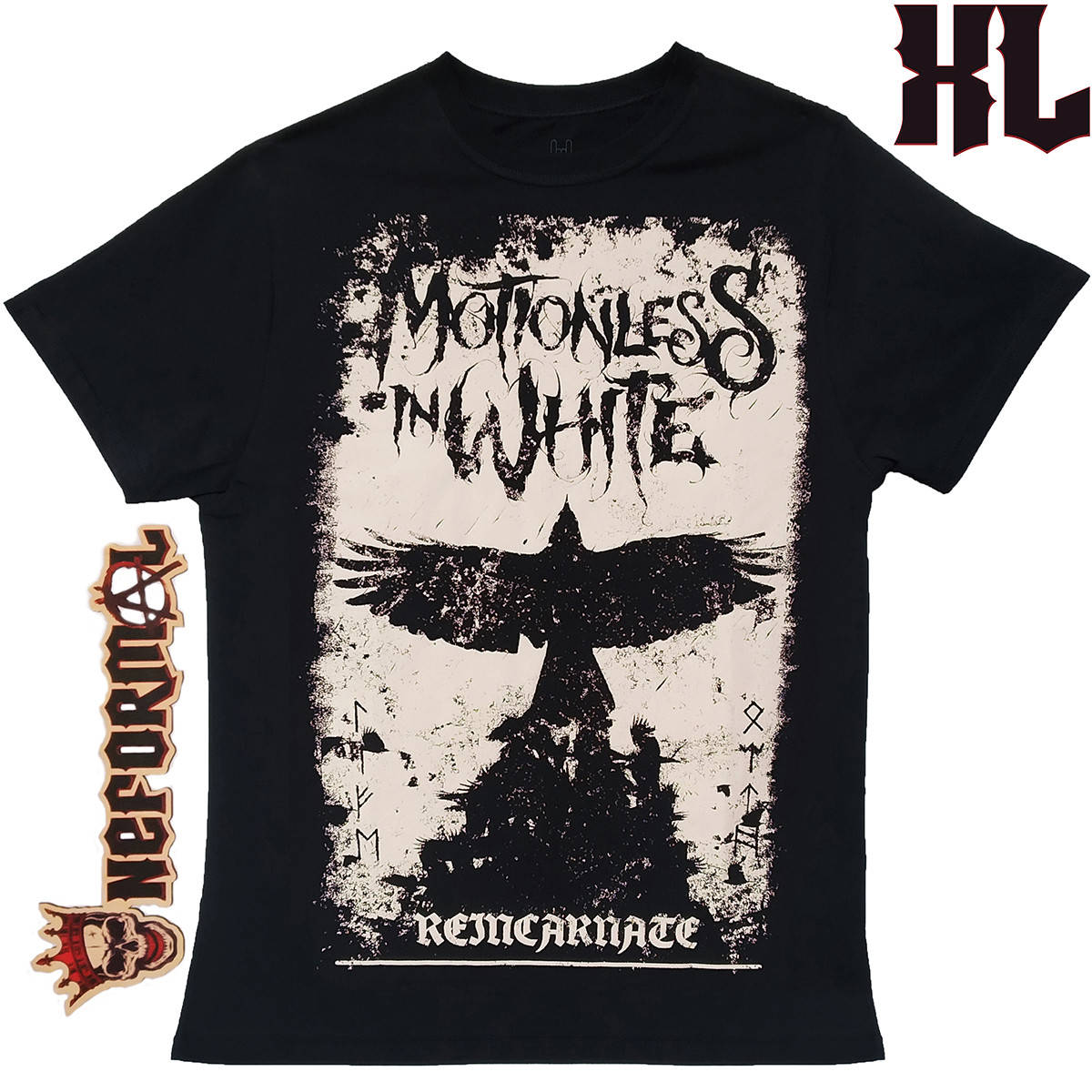 

Футболка Motionless In White Phoenix, черная, Размер XL