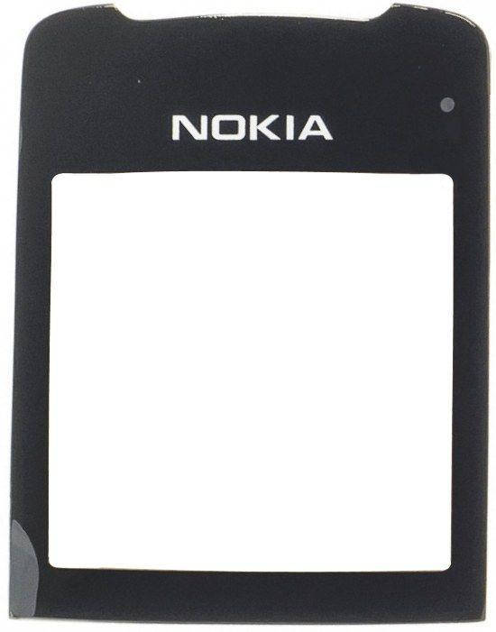 

Корпусное стекло дисплея Nokia 8800 Sirocco Black, Черный