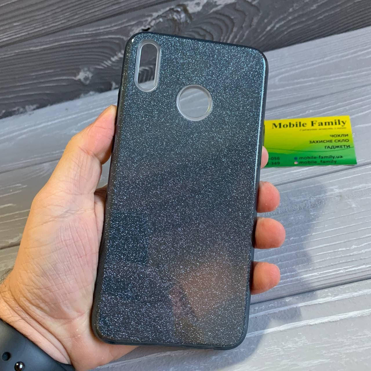 

Чехол накладка для Honor 8X / блестящий чохол хонор 8х темно синий цвет, Красный