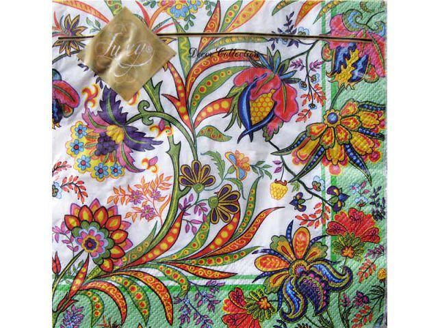 

Салфетка для декора (ЗЗхЗЗ, 20шт) Luxy Летный узор (003) (1 пачка)