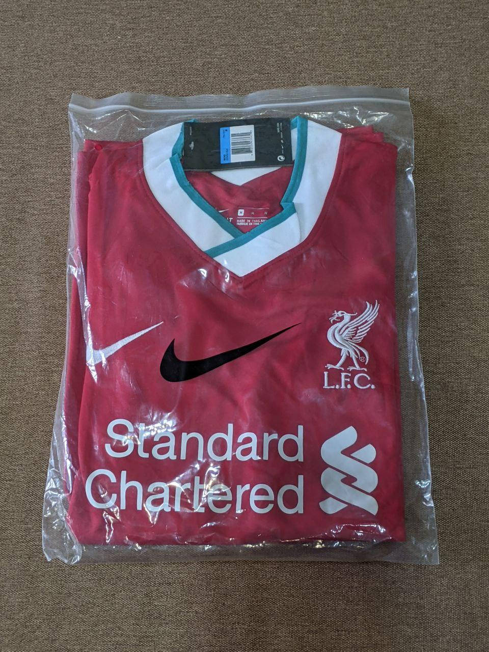 

Футбольная форма ливерпуль 2021 домашняя, красные комплекты M-L-XL, Liverpool fc XL - 50