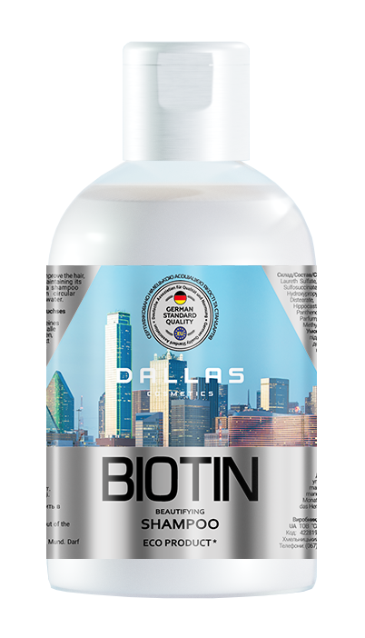 

Шампунь для улучшения роста волос с биотином "Dallas Biotin", 1000 г DALAS 723321