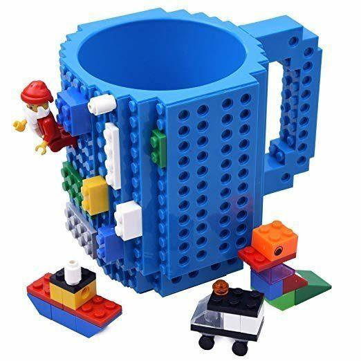 

Кружка LEGO + набор кубиков (цвет синий)