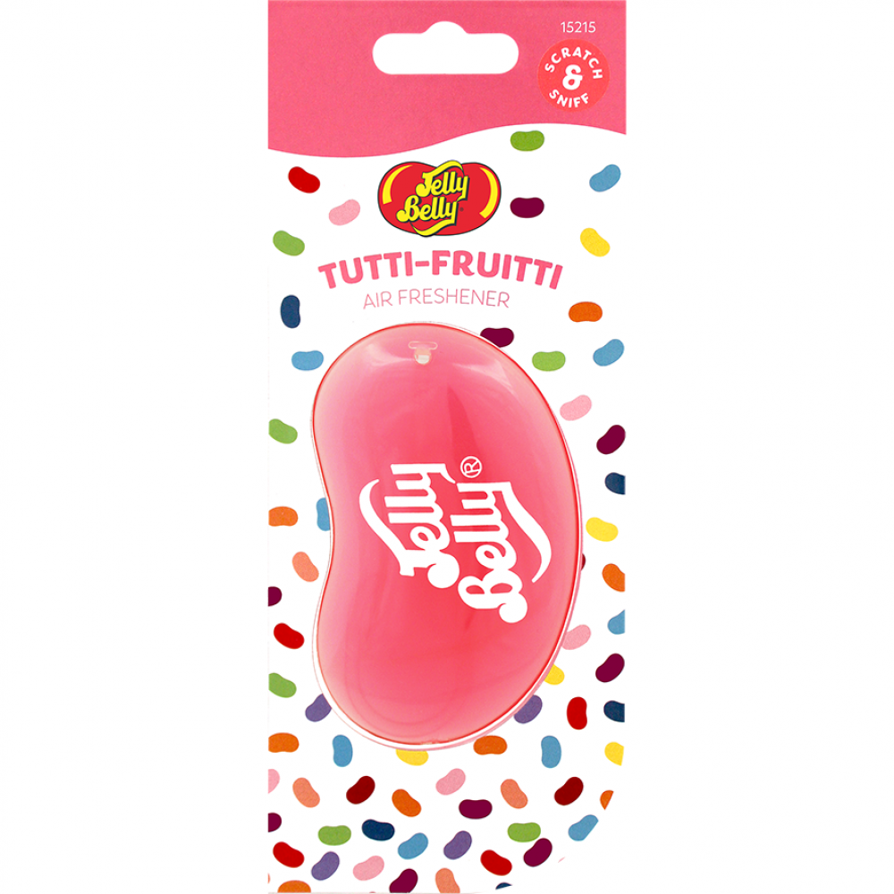 

Ароматизатор для авто Тутти-Фрутти 3D Jelly Belly 18г К.15215