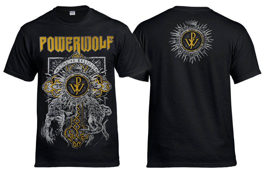 

Футболка POWERWOLF Wolf Cross XL