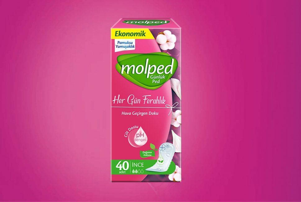 

MOLPED / Молпед Everyday ежедневная прокладка Freshness DEO 40 шт.