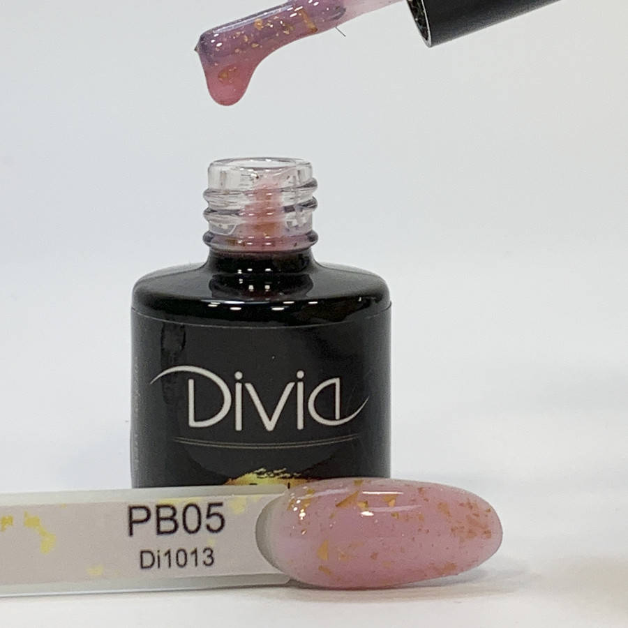 

Кольорове базове покриття із поталлю Divia Potal Color Base №PB05, 8ml