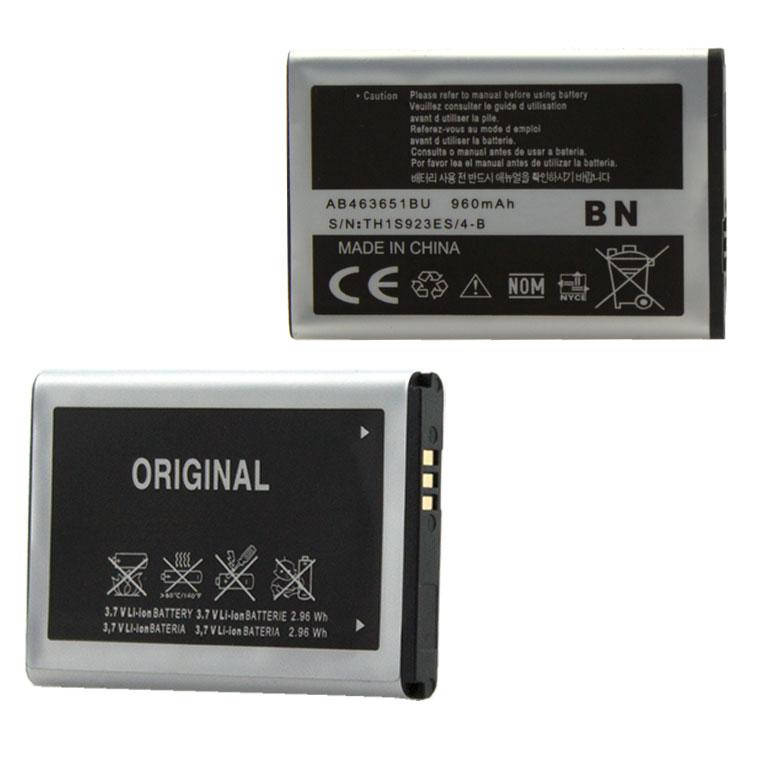 

Аккумулятор Samsung AB463651BU 960 mAh S3650, S5610, L700
