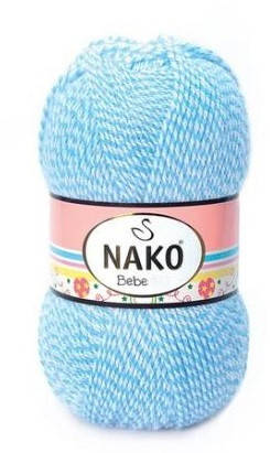 

Nako Baby Super Bebe голубой меланж № 21291