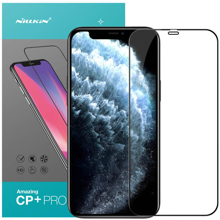 

Защитное стекло Nillkin (CP+PRO) для Apple iPhone 12 Pro / 12 (6.1"), Черный