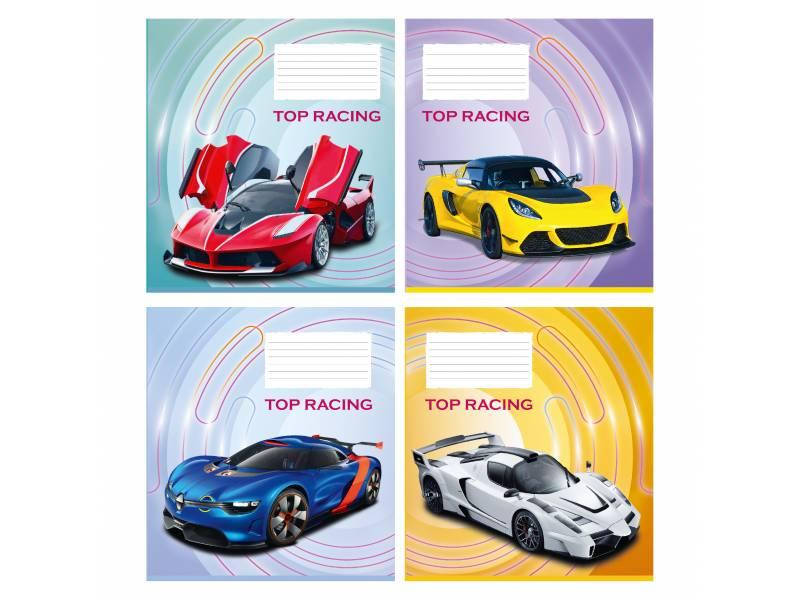

Тетрадь 12 листов клетка "Поліграфіст" / Super Car
