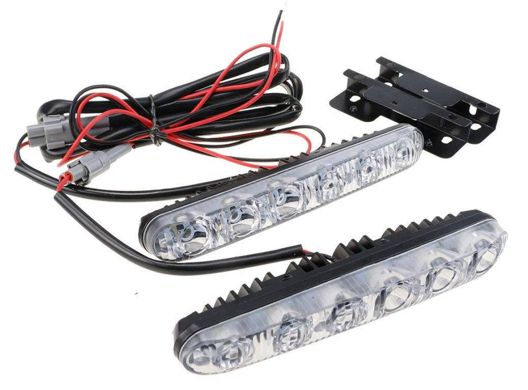 

DRL дневные ходовые огни ДХО LED X 33 - 1 с поворотом кристалы (2шт.)