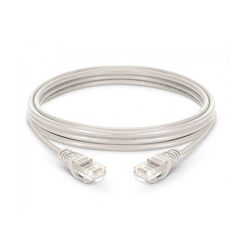 

Патч-корд RJ45 3м, сетевой кабель UTP CAT5e 8P8C, LAN, белый, 105177