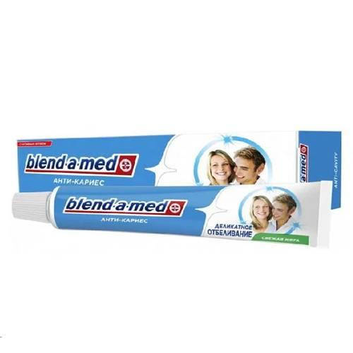 

Зубна паста "Blend a med" 100 мл. ДЕЛІКАТНЕ ВІДБІЛЮВАННЯ