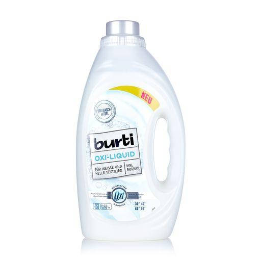 

Средство для стирки белых/светлых тканей Burti Oxi-Liquid, 1450 мл