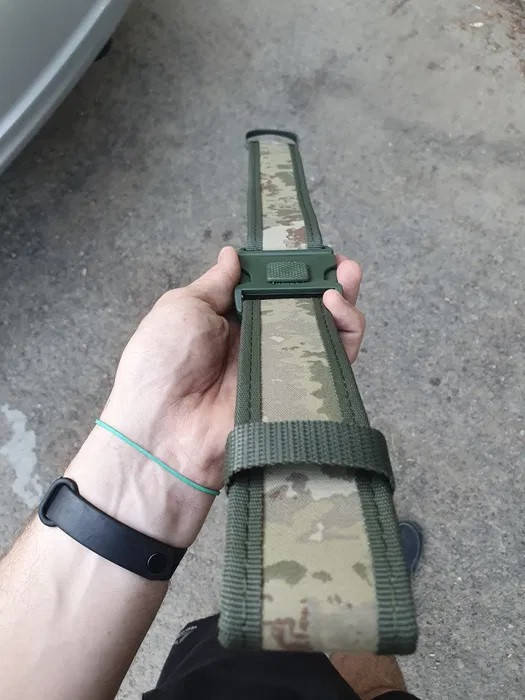 

Ремень тактический военный, Турция (с дополнительной фиксацией замка)