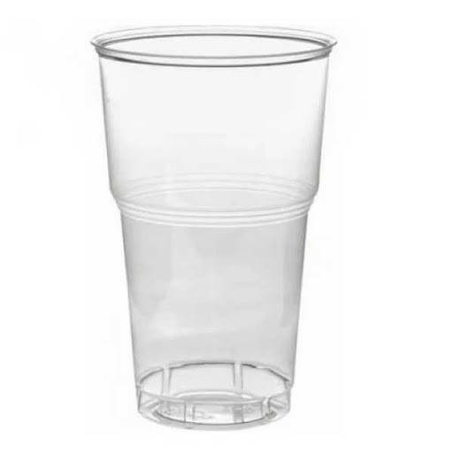 

Пластиковий бокал 480 мл. 50шт. в упаковці (40уп\ящ), Прозрачный