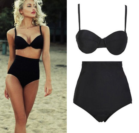 

Купальник с завышенной посадкой