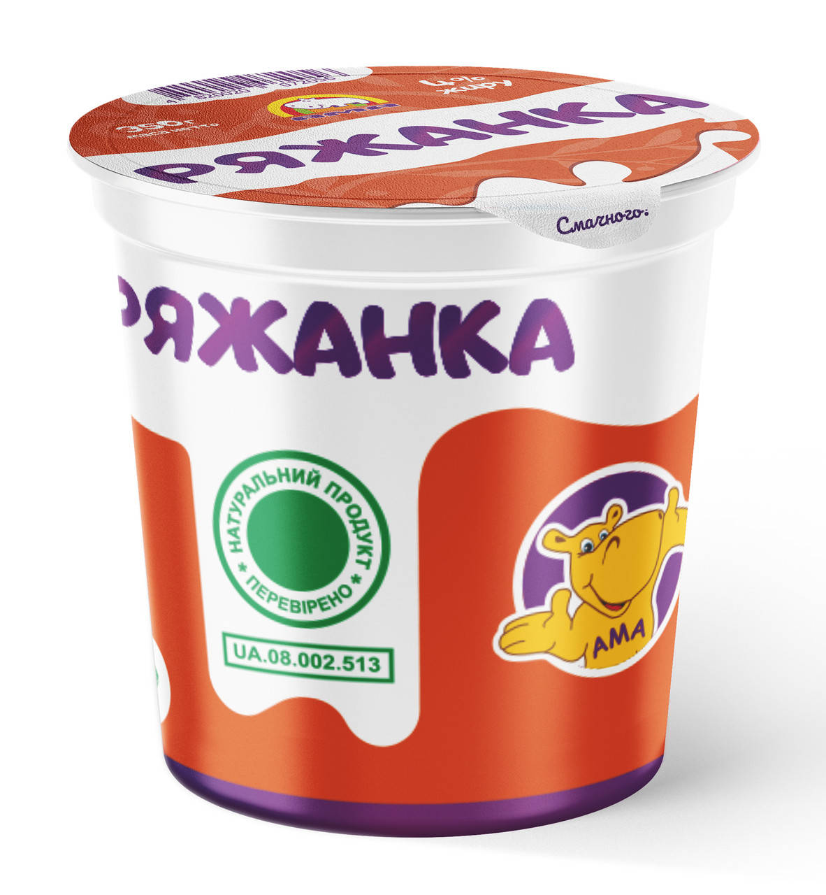

Ряженка АМА 4% (350 г)