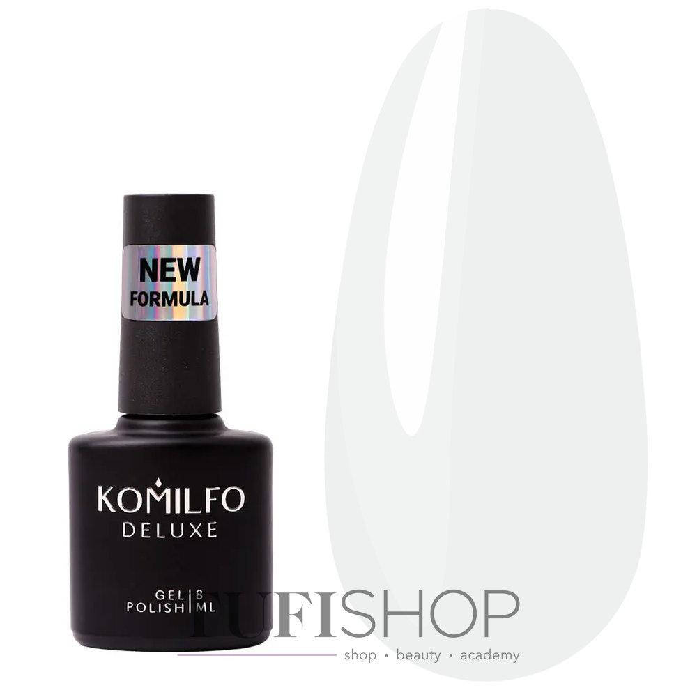 

База Komilfo (Комильфо) Milky White Base Intense, 8 мл, Белый