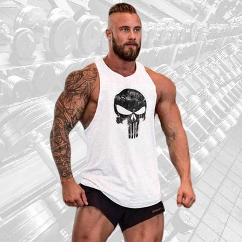 

Спортивная майка PUNISHER WHITE, Белый