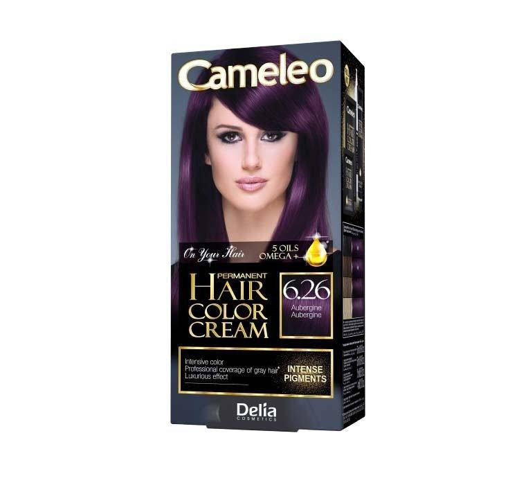 

Краска для волос CAMELEO OMEGA + 5 масел 6.26 Баклажан