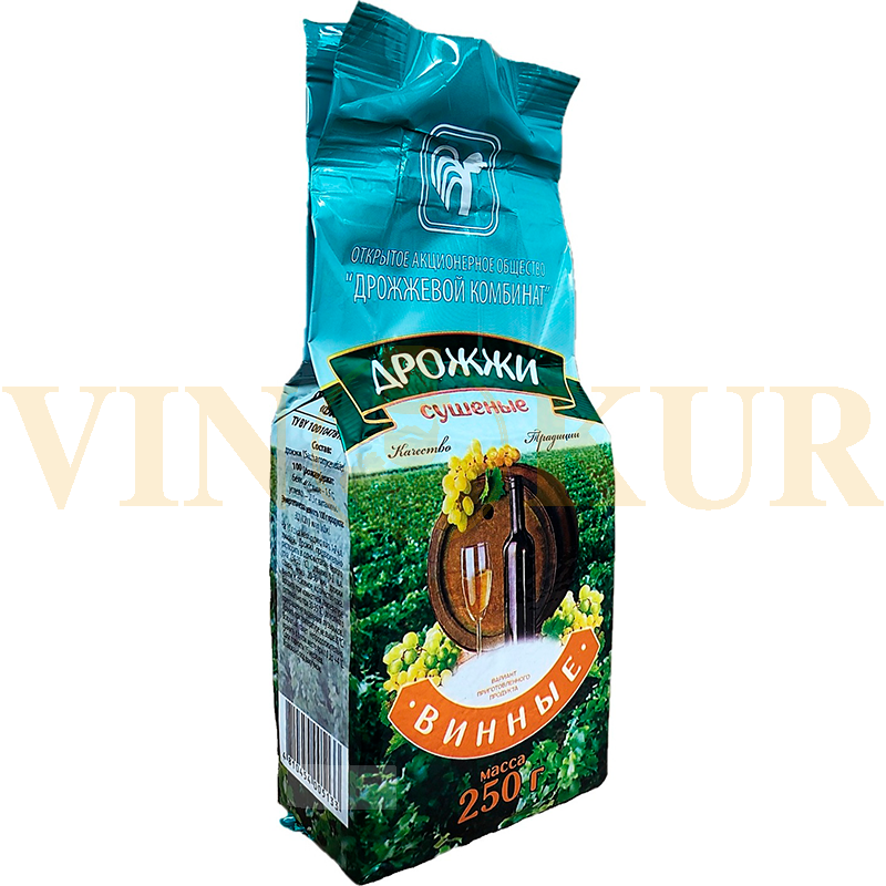 

Белорусские винные дрожжи 250 г