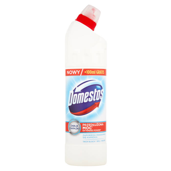 

Гель для чистки унитаза Domestos plus Clean&Shine Белый 750 мл